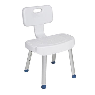 Drive DeVilbiss Healthcare RTL12606 Shower Chair with Folding Back, 300 lbs