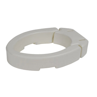Drive DeVilbiss Healthcare RTL12608 Hinged Raised Elongated Toilet Seat, 250 lbs