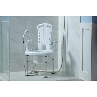 Drive DeVilbiss Healthcare RTL12A004-WH PreserveTech Aquachair Bathing System with Bidet, 350 lbs