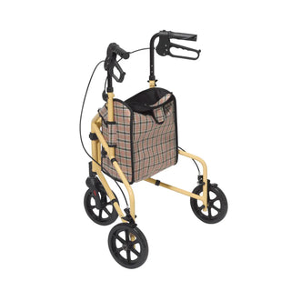 Drive DeVilbiss Healthcare RTL199 Winnie Lite Supreme-Go Lite 3 Wheel Rollator, Tan