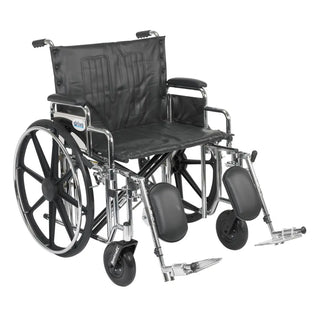 Drive DeVilbiss Healthcare STD24DDA-ELR Sentra Heavy Duty Elevating Legrest Bariatric Wheelchair (Copy)