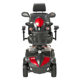 Drive DeVilbiss Healthcare VENTURA420CS Ventura 4 Wheel Electric Scooter,  400 lbs. Weight Capacity, Red / Blue