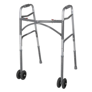 Drive Medical 10118SV Heavy Duty Bariatric Walker Wheels, 5", 1 Pair, 500 lbs Weight Capacity