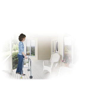 Drive Medical 10121 Walker Rear Tennis Ball Glides with Additional Glide Pads, 1 Pair
