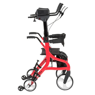 Drive Medical 102663RD Nitro Neuro Upright Walker, Red, 20" Seat Width, 350 lbs Weight Capacity