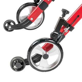 Drive Medical 102663RD Nitro Neuro Upright Walker, Red, 20" Seat Width, 350 lbs Weight Capacity