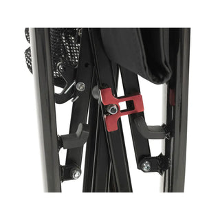Drive Medical 10266HD-BK Nitro Euro Style Rollator Rolling Walker, Heavy Duty, Black, 23" Seat, 450 lbs Weight Capacity