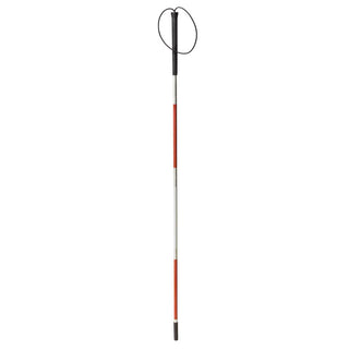 Drive Medical 10352-1 Folding Blind Cane with Wrist Strap, 45.75" Cane Length