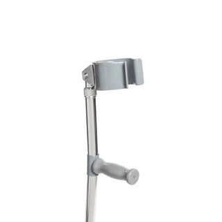 Drive Medical 10403/10405 Lightweight Walking Steel Forearm Crutches, Adult or Tall Adult, 1 Pair, 300 lbs Weight Capacity