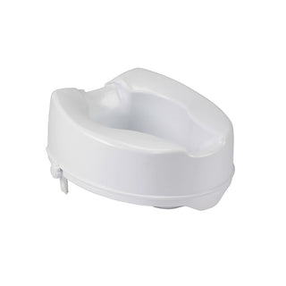 Drive Medical 12066 Raised Toilet Seat without Lid, 6 Inch Seat Height, 400 lbs