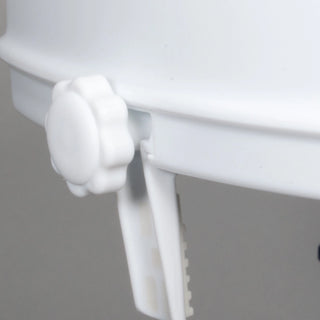 Drive Medical 12066 Raised Toilet Seat without Lid, 6 Inch Seat Height, 400 lbs