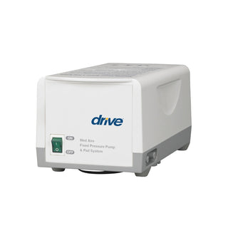Drive Medical 14006E Med Aire Fixed Pressure Pump System, White