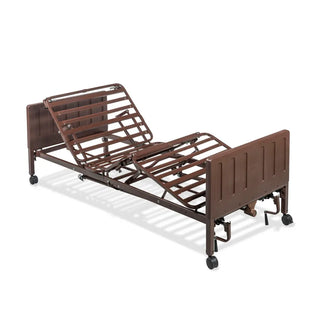 Drive Medical 15003PN Delta Pro Homecare Bed System, Manual, Brown, 36" W x 80" L Sleep Surface
