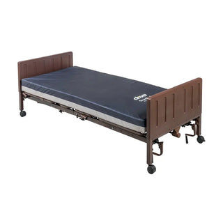Drive Medical 15003PN Delta Pro Homecare Bed System, Manual, Brown, 36" W x 80" L Sleep Surface