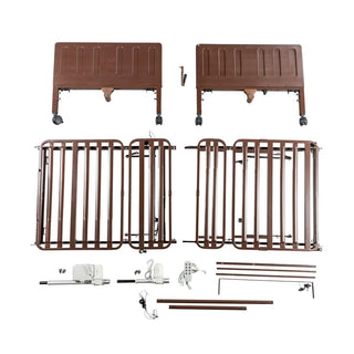 Drive Medical 15004PN Delta Pro Homecare Bed System, Standard Linear Semi Electric, 36" W x 80" L Sleep Surface