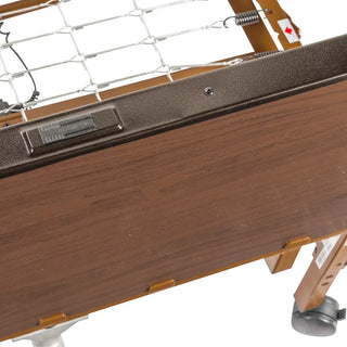 Drive Medical 15030BV-FR Delta Ultra Light Semi Electric Hospital Bed with Full Rails, 450 lbs Weight Capacity