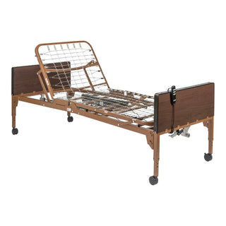 Drive Medical 15030 Delta Ultra Light Semi Electric Hospital Bed, Frame Only, 450 lbs Weight Capacity