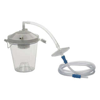 Drive Medical 22330 Universal Suction Machine Tubing and Filter Replacement Kit with Canister