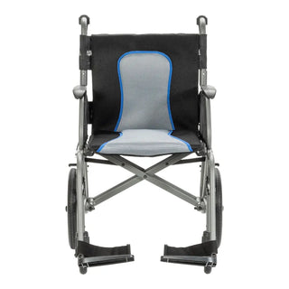 Drive Medical AFT18BK-SF/AFT18GY-SF AeroFly Ultra-Lite Transport Chair, 250 lbs Weight Capacity