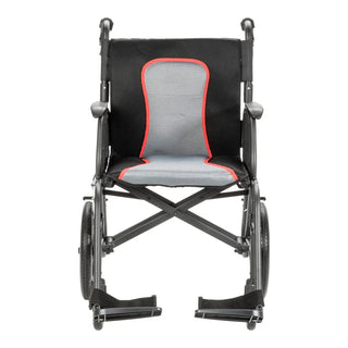 Drive Medical AFT18BK-SF/AFT18GY-SF AeroFly Ultra-Lite Transport Chair, 250 lbs Weight Capacity