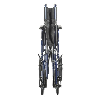 Drive Medical BTR20-B Bariatric Transport Wheelchair 20" Blue Frame