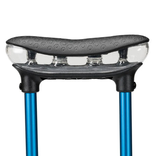 Drive Medical MD10300BK/BL/GR MD by Drive Air-Crutch, 39.7" to 62.8" Height, 300 lbs Weight Capacity