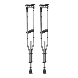 Drive Medical MD10300BK/BL/GR MD by Drive Air-Crutch, 39.7" to 62.8" Height, 300 lbs Weight Capacity