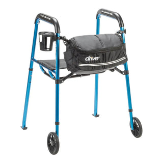 Drive Medical MD30100BK/MD30100BL MD by Drive Air-Go Walker, 21.5" Seat, 33.1" to 36" Handle Height