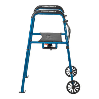 Drive Medical MD30100BK/MD30100BL MD by Drive Air-Go Walker, 21.5" Seat, 33.1" to 36" Handle Height