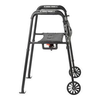 Drive Medical MD30100BK/MD30100BL MD by Drive Air-Go Walker, 21.5" Seat, 33.1" to 36" Handle Height