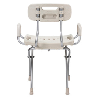 Drive Medical MD50100TP Mobility Design X-Fold Shower Chair, Lightweight, 300 lbs, Tan
