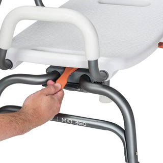Drive Medical MD50200 M+D 360 Transfer Bench, Storm or Pearl
