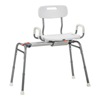 Drive Medical MD50200 M+D 360 Transfer Bench, Storm or Pearl