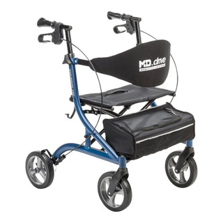 Drive Medical  MD700920BK/BL/PR MD by Drive Excursion X20 Rollator, Foldable, 17.5" Seat Width, 300 lbs Weight Capacity