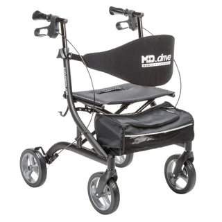 Drive Medical  MD700920BK/BL/PR MD by Drive Excursion X20 Rollator, Foldable, 17.5" Seat Width, 300 lbs Weight Capacity