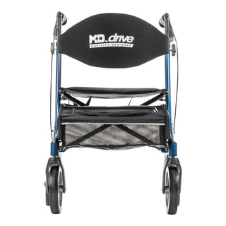 Drive Medical  MD700920BK/BL/PR MD by Drive Excursion X20 Rollator, Foldable, 17.5" Seat Width, 300 lbs Weight Capacity