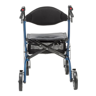 Drive Medical  MD700920BK/BL/PR MD by Drive Excursion X20 Rollator, Foldable, 17.5" Seat Width, 300 lbs Weight Capacity