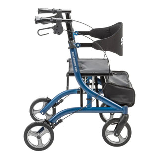 Drive Medical  MD700920BK/BL/PR MD by Drive Excursion X20 Rollator, Foldable, 17.5" Seat Width, 300 lbs Weight Capacity