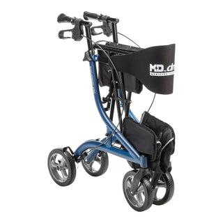 Drive Medical  MD700920BK/BL/PR MD by Drive Excursion X20 Rollator, Foldable, 17.5" Seat Width, 300 lbs Weight Capacity