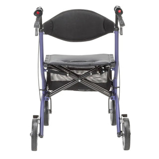 Drive Medical  MD700920BK/BL/PR MD by Drive Excursion X20 Rollator, Foldable, 17.5" Seat Width, 300 lbs Weight Capacity