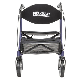 Drive Medical  MD700920BK/BL/PR MD by Drive Excursion X20 Rollator, Foldable, 17.5" Seat Width, 300 lbs Weight Capacity