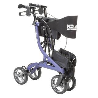 Drive Medical  MD700920BK/BL/PR MD by Drive Excursion X20 Rollator, Foldable, 17.5" Seat Width, 300 lbs Weight Capacity