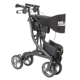 Drive Medical  MD700920BK/BL/PR MD by Drive Excursion X20 Rollator, Foldable, 17.5" Seat Width, 300 lbs Weight Capacity