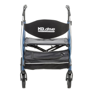 Drive Medical MD700929BL MD by Drive Excursion XWD Rollator, Sapphire, 19.5" Seat, 400 lbs Weight Capacity