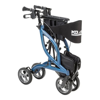 Drive Medical MD700929BL MD by Drive Excursion XWD Rollator, Sapphire, 19.5" Seat, 400 lbs Weight Capacity