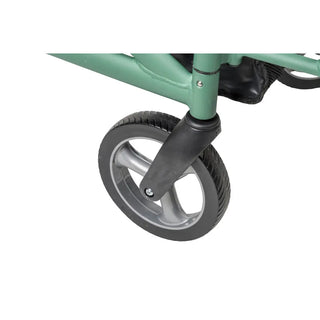 Drive Medical MD700935BK/BL/GN MD by Drive Fusion 2 in 1 Rollator/Transport Chair, 19.5" Seat, 300 lbs Weight Capacity