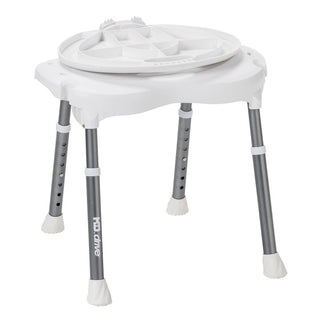 Drive Medical MD770525WH Mobility Design Folding Shower Chair, Pearl, 250 lbs