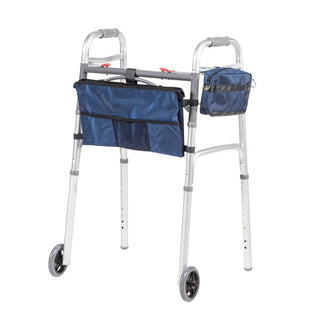 Drive Medical RTL10255NV/RTL10255PK Multi-Use Accessory Bag, Small, Navy or Pink, 3 lbs Weight Capacity