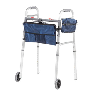 Drive Medical RTL10256NV Walker Accessory Bag, Med Flat, Navy