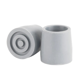 Drive Medical RTL10386GB/RTL10390GB Utility Replacement Tip, 1-1/8" or 7/8", Gray